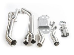 CTS Turbo Single Mid Pipe with Brace for BMW M3 / M4 / G Series S58