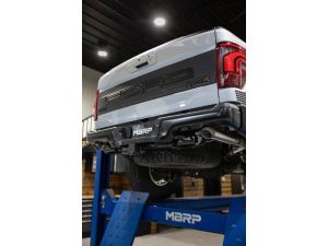 MBRP 3In Axle-Back Street Profile Turndown Exit Exhaust for 2022-2026 Ford F-150 Raptor ARMOR Pro Installed