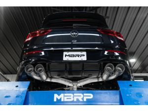 2022+ VW Golf R MBRP 3" Race Exhaust, Quad Tip