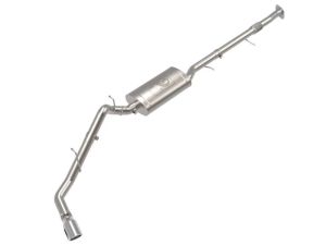 aFe Apollo GT 304SS CAT Back Exhaust System for 2023-2025 Chevy Colorado and GMC Canyon 2.7L Polished