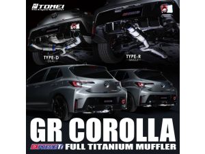 Full Titanium CAT Back Exhaust, Expreme Ti for 2023-2025 Toyota GR Corolla