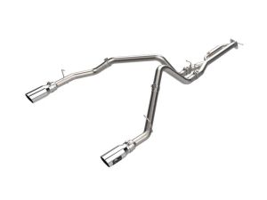 aFe Vulcan Stainless 3inch CAT Back Exhaust for 2025+ Ram 1500 3.0L Polished