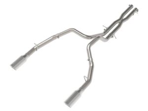 Vulcan CAT Back Exhaust for 2025 Up Ram 1500 3.0TT Polished Tips