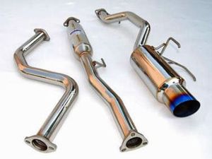 Invidia Titanium Tip Cat-Back Exhaust - 60mm - 2 Door