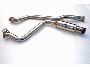 Invidia N1 Titanium Tip Cat Back Exhaust - 76mm - RACING