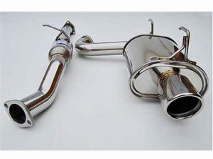 Invidia Q300 SS Single Tip Cat-back Exhaust - 70mm