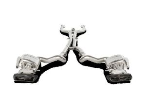 Akrapovic Evolution Line CAT Back Exhaust with Carbon Fiber Tips