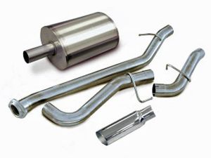 Corsa Performance Single Side Exit Catback with 4.0 Inch Tip - Sport Sound Level