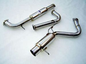 Invida N1 Stainless Steel Catback Exhaust - 70mm