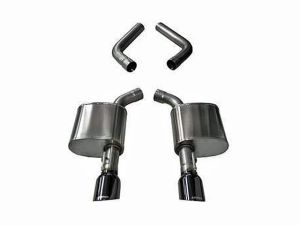 Corsa Performance Dual Rear Exit Axle-Back Exhaust System - 4.5 Inch Tips - Sport Sound Level