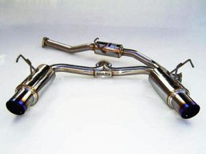 Invidia Dual Titanium Tip Cat-back Exhaust - 70mm