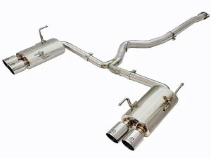 aFe POWER Takeda 3 Inch to 2.25 Inch 304 Stainless Steel Cat-Back Exhaust System