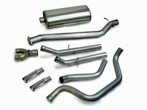 Corsa Performance Dual Rear Exit Catback with 4.0 Inch Tips - Sport Sound Level