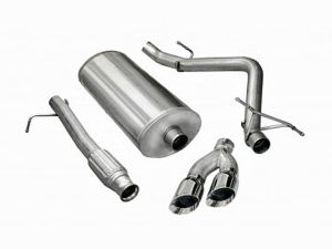 Corsa Performance Single Side Exit Catback  with Twin 4.0 Inch Tip - Sport Sound Level