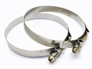 4.75 Inch T-Bolt Clamp - Maximum Diameter