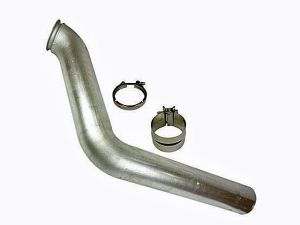 BD Diesel Turbo Downpipe Kit - S400 4in Aluminized Full Marmon
