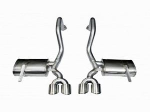 Corsa Perfromance Dual Rear Exit Axle-Back with Twin 4.0 Inch Tips - Xtreme Sound Level