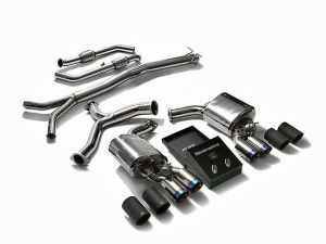 Armytrix Valvetronic Catback Exhaust System for BRABUS Diffuser for 2015-2021 Mercedes-Benz C43 AMG/C450 AMG - MBC4Q-QS11C, MBC4Q-QS11B, MBC4Q-QS11M