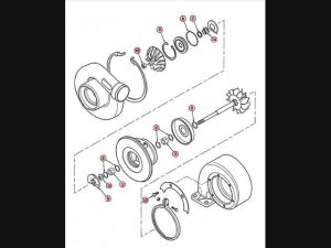Holset HE351VE Turbo Rebuild Kit