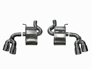 Corsa Performance Dual Rear Exit Axle-Back with Twin 4.0 Inch Tips - Sport Sound Level