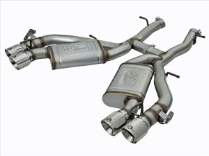 aFe Power MACH Force-Xp 3 Inch 304 Stainless Steel Axle-Back Exhaust System