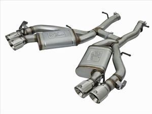 aFe POWER MACH Force-Xp 3 Inch 304 Stainless Steel Axle-Back Exhaust System