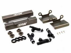 DeatschWerks Side Feed to Top Feed Fuel Rail Conv Kit with 1000cc Injectors
