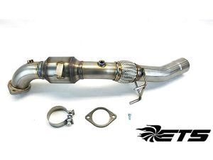 ETS Downpipe with GESI High Flow Cat for 2016+ Ford Focus RS