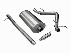 Corsa Performance Single Side Exit Catback with 4.0 Inch Tip - Sport Sound Level