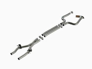 Borla X-Pipe with Mid Pipes and AFM Valves