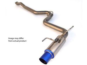 Invidia Single Outlet Full Titanium Cat Back Exhaust - 5 Dr - 80mm