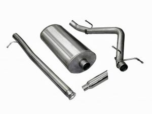 Corsa Performance Single Side Exit Catback with 4.0Inch Tip - Sport Sound Level