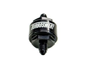 Turbosmart Billet Turbo Oil Feed Filter 44um -4AN - Black