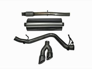 Corsa Performance Single Side Exit Catback with Twin 4.0 Inch Tip - Touring Sound Level