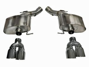 Corsa Performance Dual Rear Exit Axle-Back with Twin 4.0 Inch Tips - Sport Sound Level