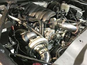 On 3 Single Turbo System for 2014-2018 GMC Sierra, 2014-2018 Chevy Silverado