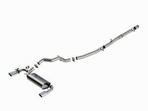 Borla Catback Exhaust - Single Split Exit ATAK