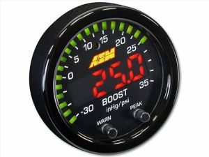 AEM X-Series Boost Gauge