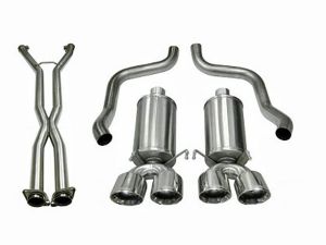 Corsa Performance Dual Rear Exit Catback with Twin 3.5 Inch Tips - Xtreme Sound Level