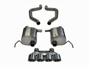 Corsa Performance Dual Rear Exit Axle-Back with Quad 4.5 Inch Tips - Sport Sound Level