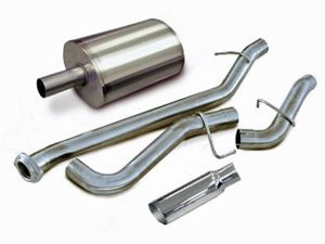 Corsa Perfromance Single Side Exit Catback with 4.0 Inch Tip - Sport Sound Level