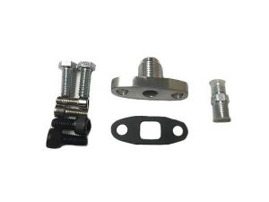 BorgWarner S200 S300 S400 -4an Oil Feed / -10an Oil Drain Kit