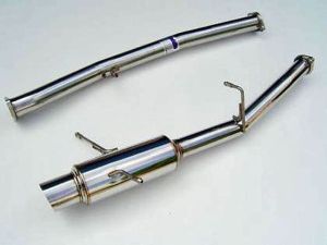 Invidia N1 RACING SS Tip Cat Back Exhaust - 76mm - RACING