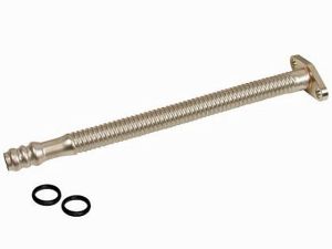 BD Diesel Flexible 12in Turbo Oil Drain Line