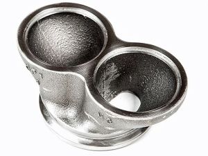 Weld Adapter For Garrett vBand Twinscroll Turbine Housings