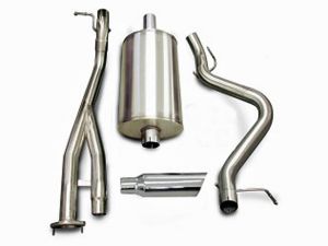 Corsa Performance Single Side Exit Catback with 4.0 Inch Tip - Sport Sound Level