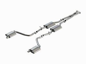 Borla Catback Exhaust - No Tips Factory Valance