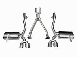 Corsa Performance Dual Rear Exit Cat-back with Twin 4.0 Inch Tips - Xtreme Sound Level