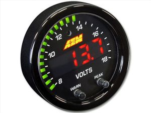 AEM X-Series Volts Gauge