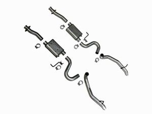 BBK Performance VariTune Cat-Back Exhaust - Turn-Down Tips